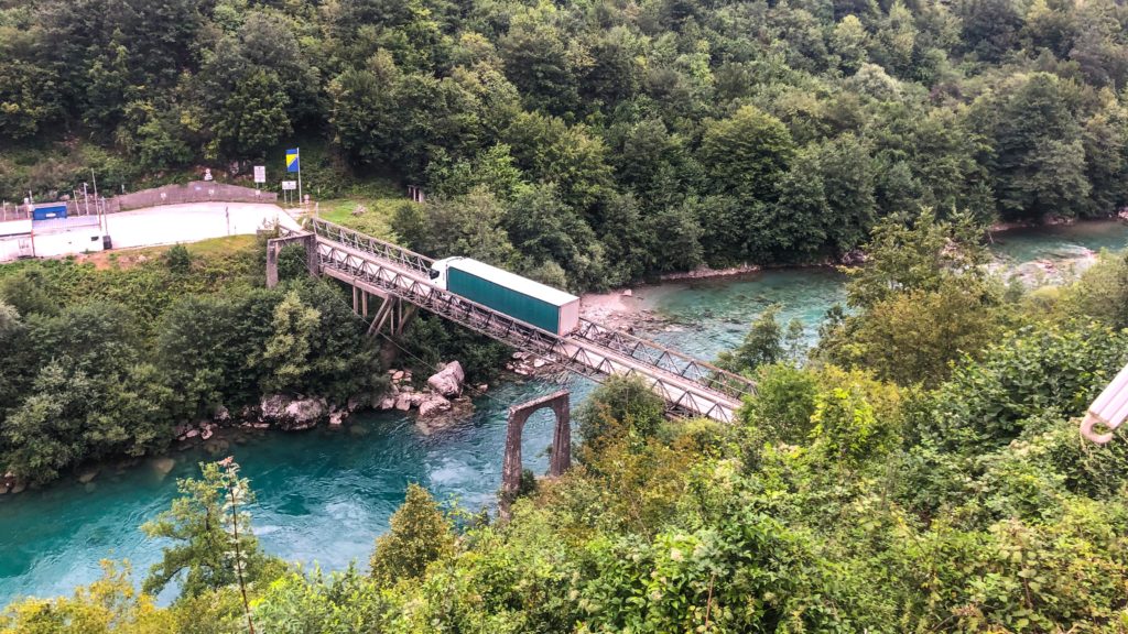 Tara als Grenzfluss zwischen Bosnien und Herzegowina und Montenegro