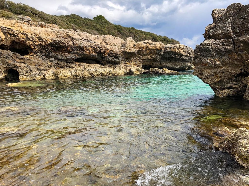 Kristallklares Wasser am Kap Kamanjak Istrien Kroatien