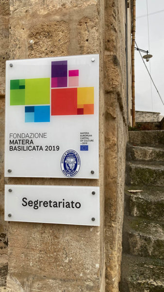 Matera war 2019 Kulturhauptstadt Europas 2019